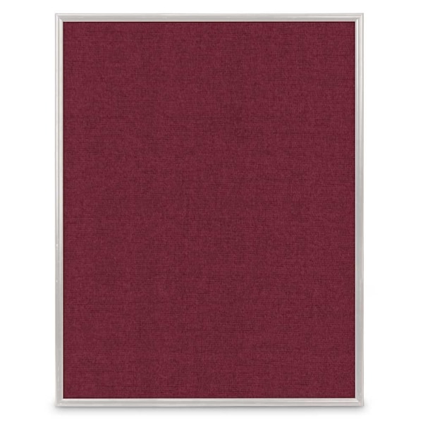 Corkboard, Fabric, 2 Door, 72x36", Blk/Amthy
